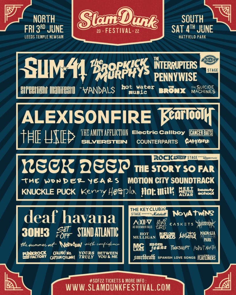 Slam Dunk Line up
